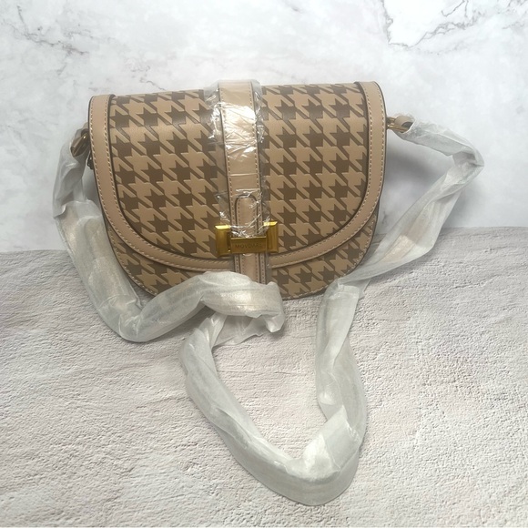 MOVDARL Hounds tooth Saddle Bag - Picture 3 of 6